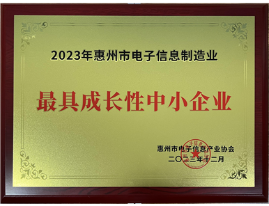 2023年 最具成长性中小企业